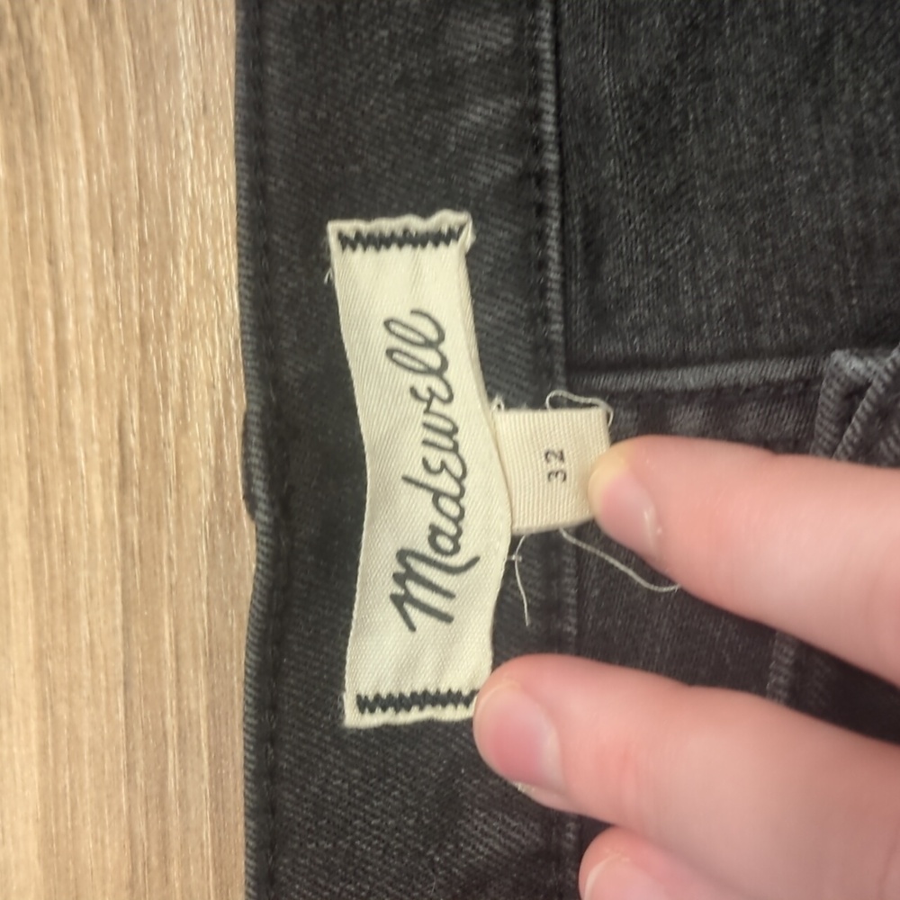 Madewell distressed shorts